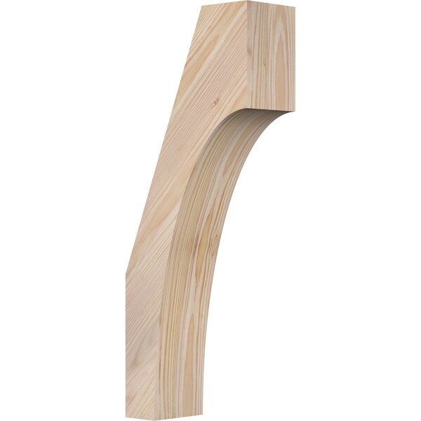 Ekena Millwork 3 1/2"W x 8"D x 20"H Westlake Smooth Knee Brace, Douglas Fir BRC04X08X20WTL00SDF - main